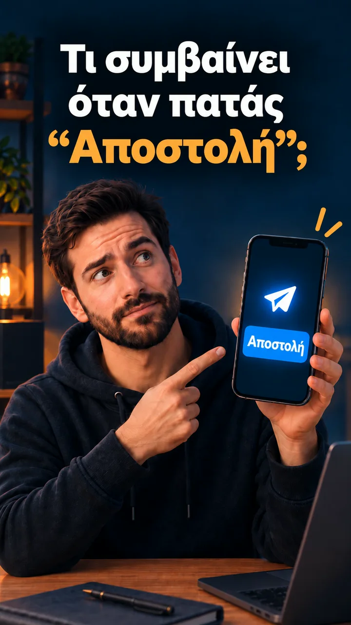 Τι συμβαίνει όταν πατάς «Αποστολή»;